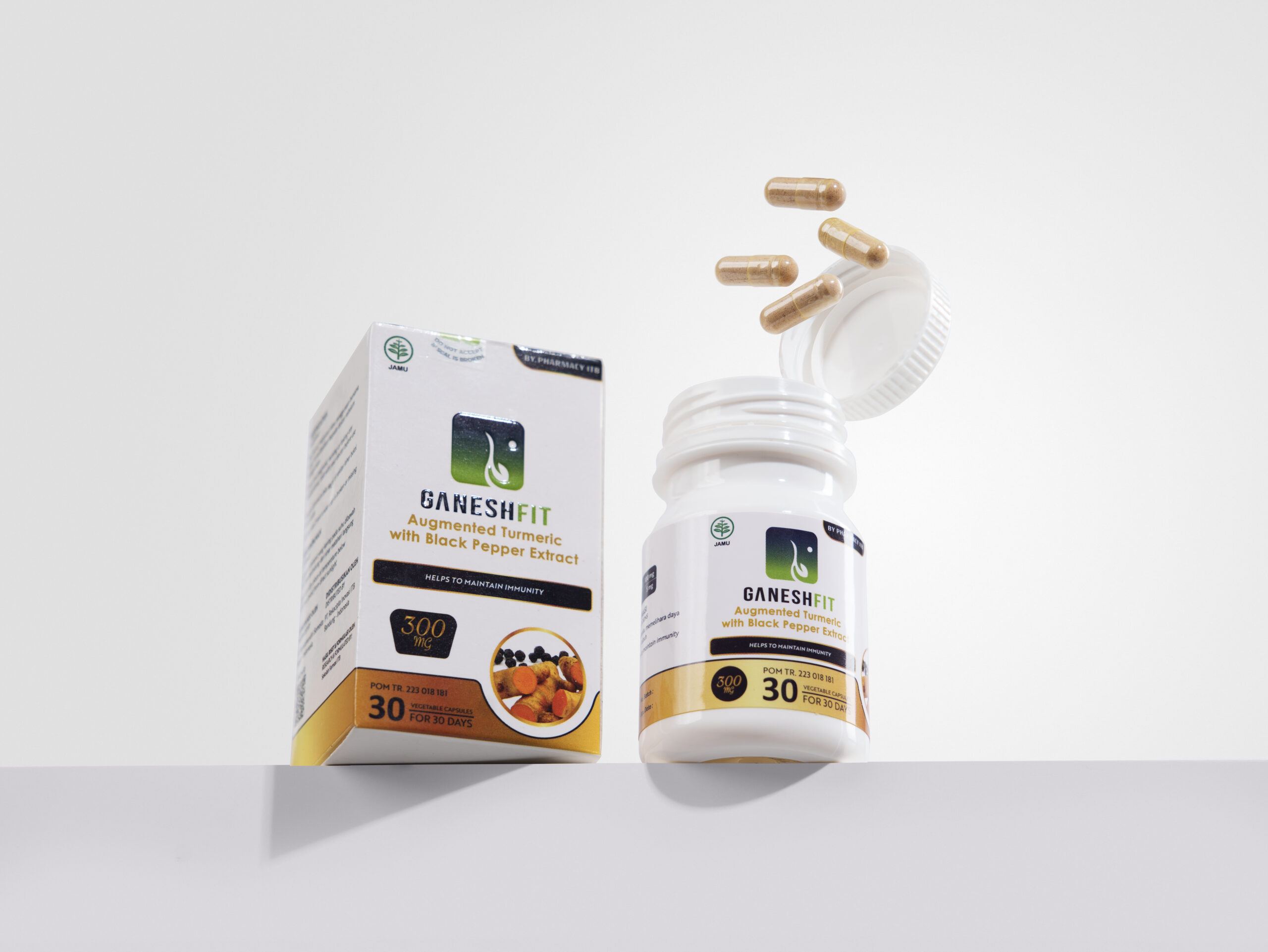 Ganeshfit Augmented Turmeric with Black Pepper Extract - Image 5