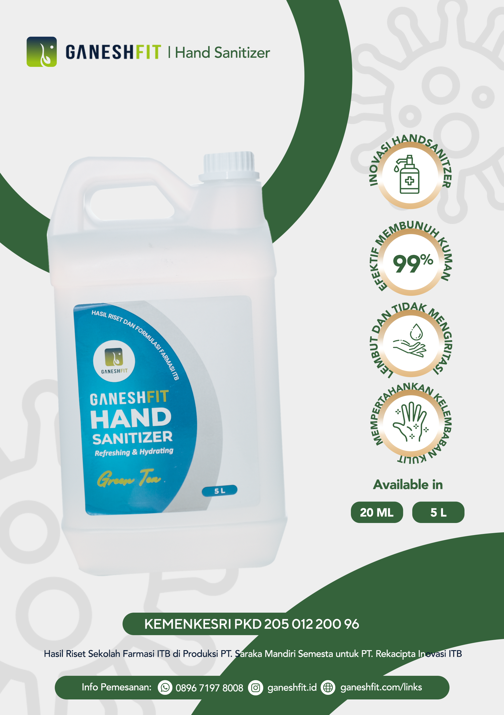 Ganeshfit Hand Sanitizer - Image 3